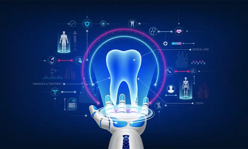 به کار گرفتن هوش مصنوعی در دندانپزشکی یکی از پیشروترین تکنولوژی‌های این حوزه است